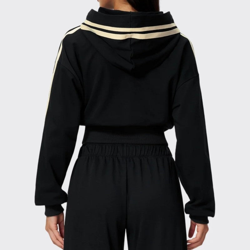 Amelia Women's Cropped Zip Hoodie Jacket