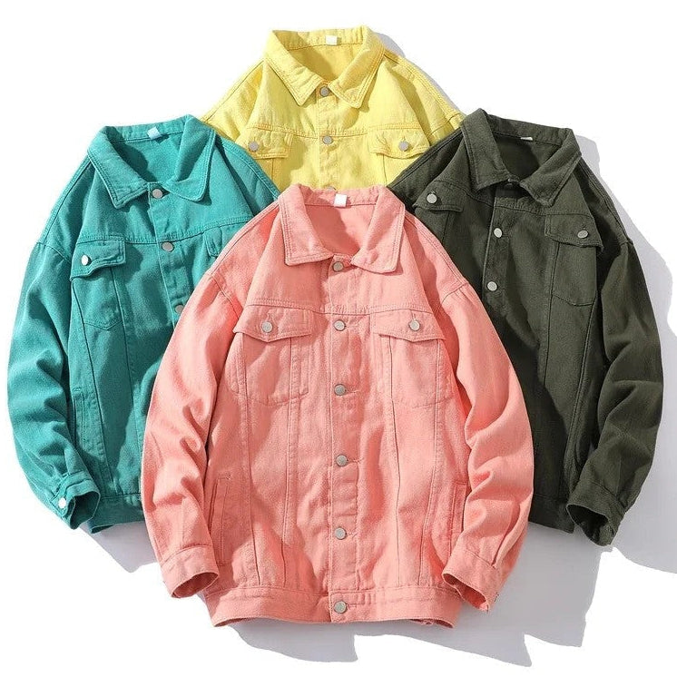 Benjamin Men's Relaxed Denim Trucker Jacket
