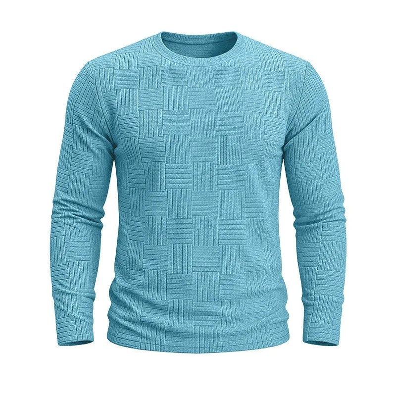 Daniel Men's Textured Crewneck Knit Sweater