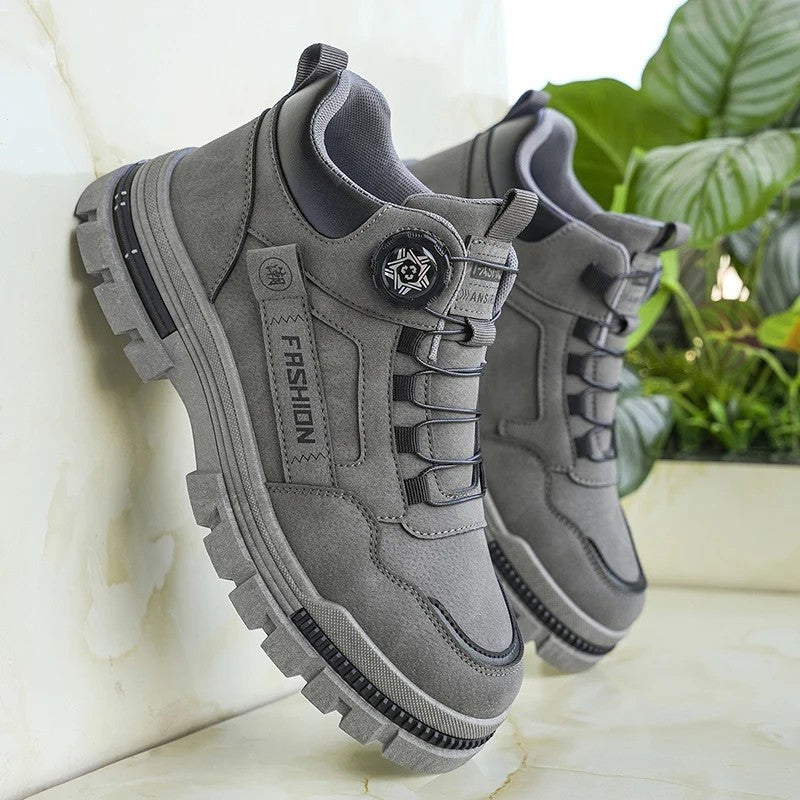Darren Men's Rugged Lace-Up Casual Sneakers