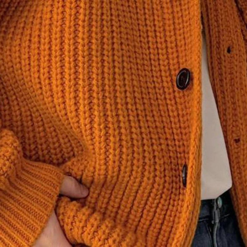 Diego Men's Relaxed Ribbed Hooded Cardigan