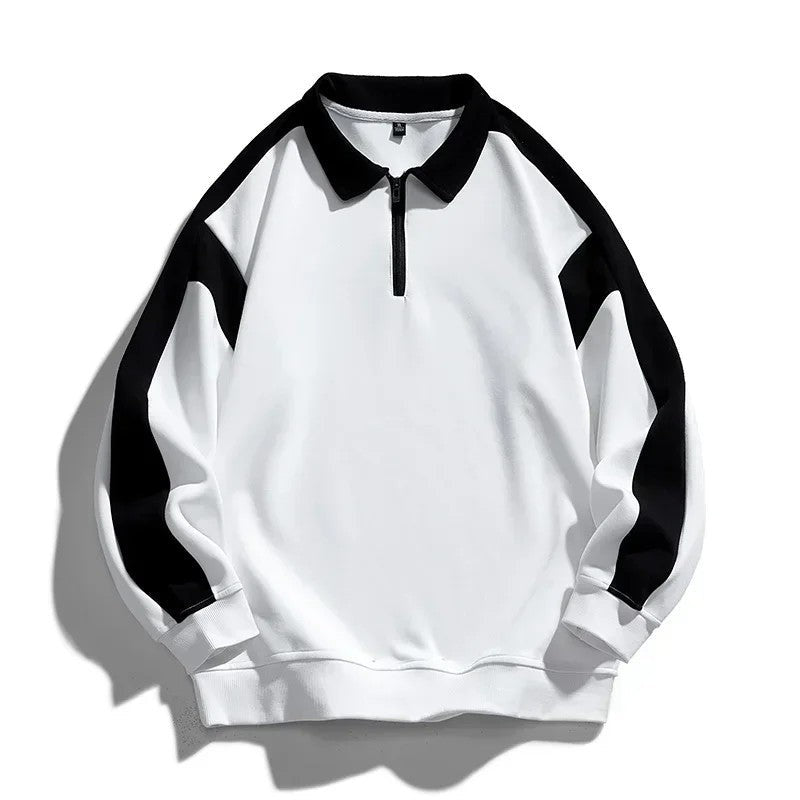Lenira Relaxed Zip Polo Sweatshirt