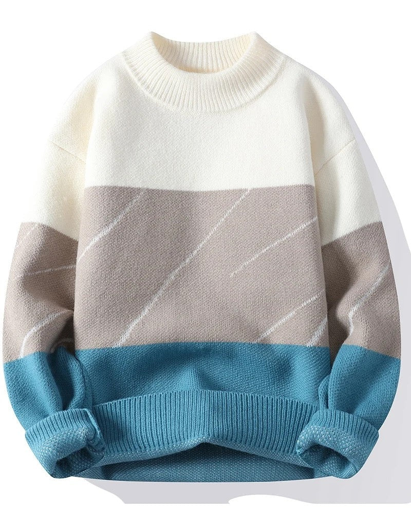 Marinne Relaxed Block Knit Sweater