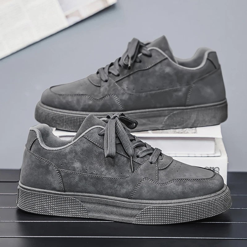 Ravino Low-Top Suede Court Sneakers