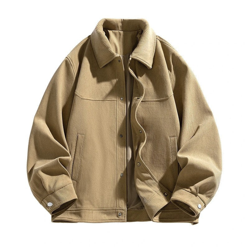 Plus Size Tavien Relaxed Snap-Front Shirt Jacket