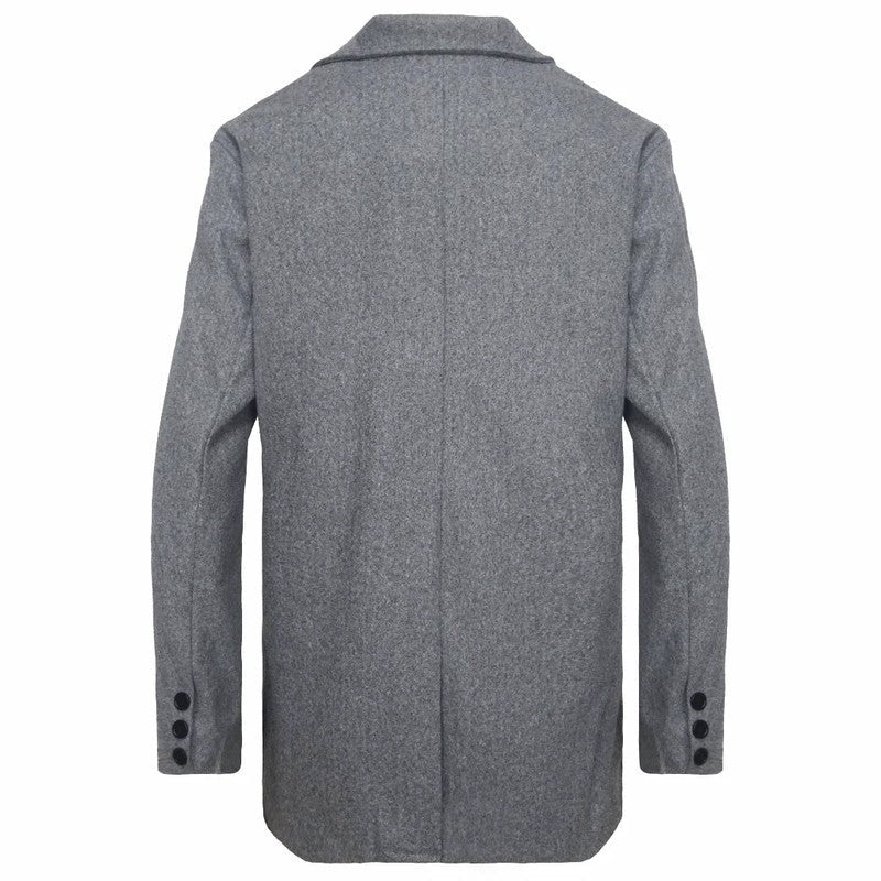 Yannick Tailored Wool Blend Overcoat