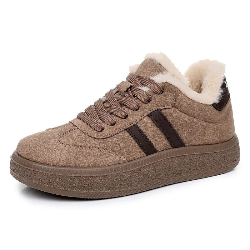 Agnes Women's Faux Fur Lined Platform Sneakers