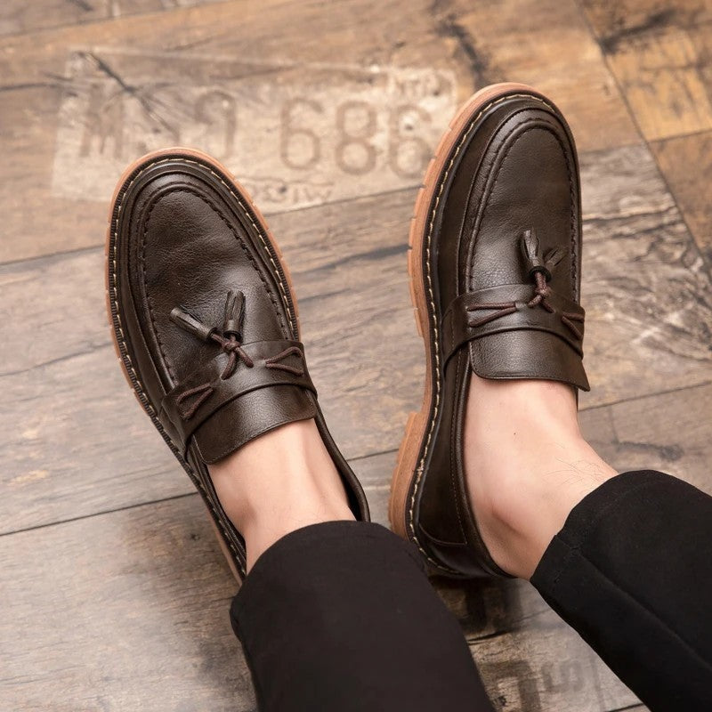 Alvoro Chunky Sole Tassel Loafer