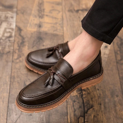 Alvoro Chunky Sole Tassel Loafer
