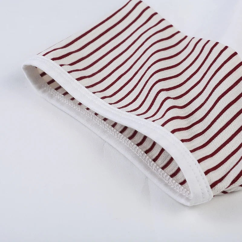 Andrew Men's Striped Panel Cotton T-Shirt