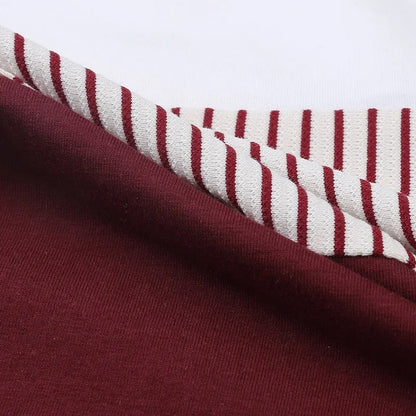 Andrew Men's Striped Panel Cotton T-Shirt