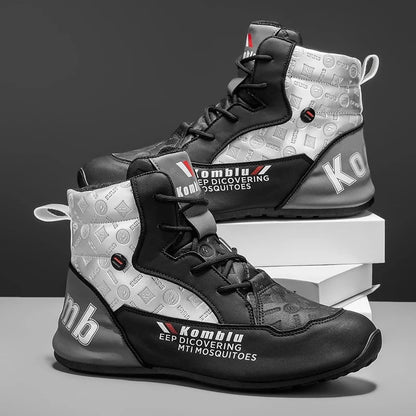 Angela Women's Graphic High-Top Street Sneakers