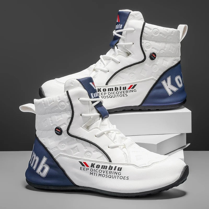 Angela Women's Graphic High-Top Street Sneakers