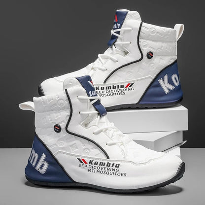 Angela Women's Graphic High-Top Street Sneakers