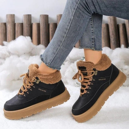 Anira Fleece Lined Winter Ankle Boots