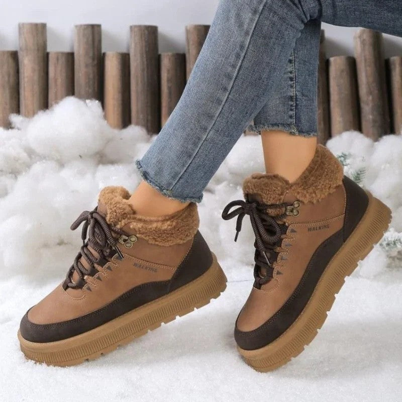 Anira Fleece Lined Winter Ankle Boots