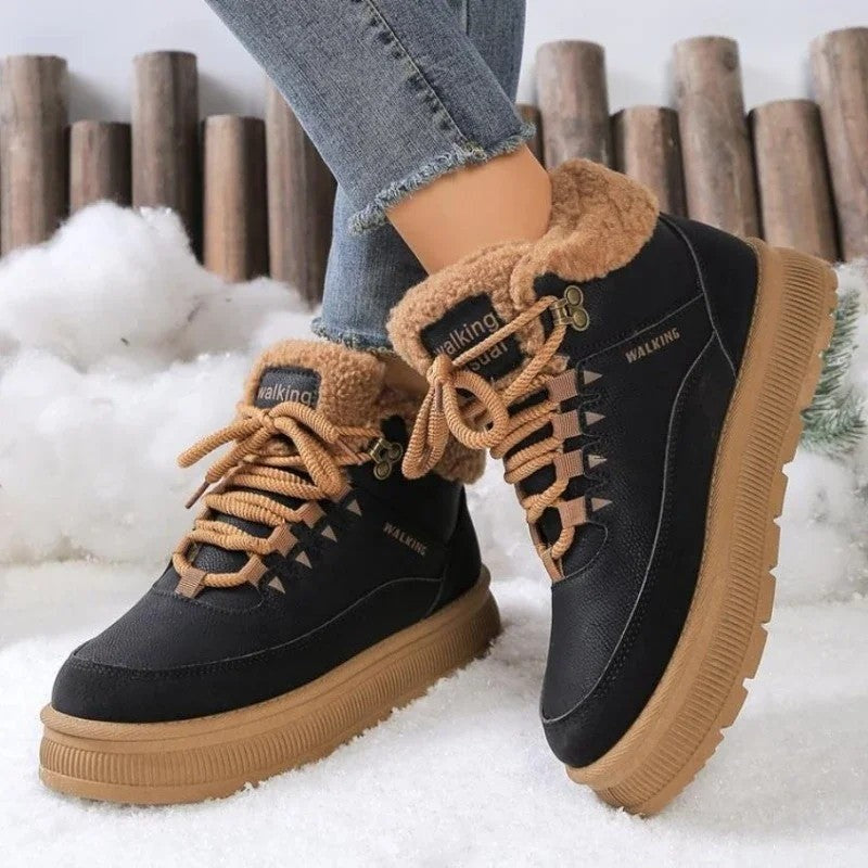 Anira Fleece Lined Winter Ankle Boots