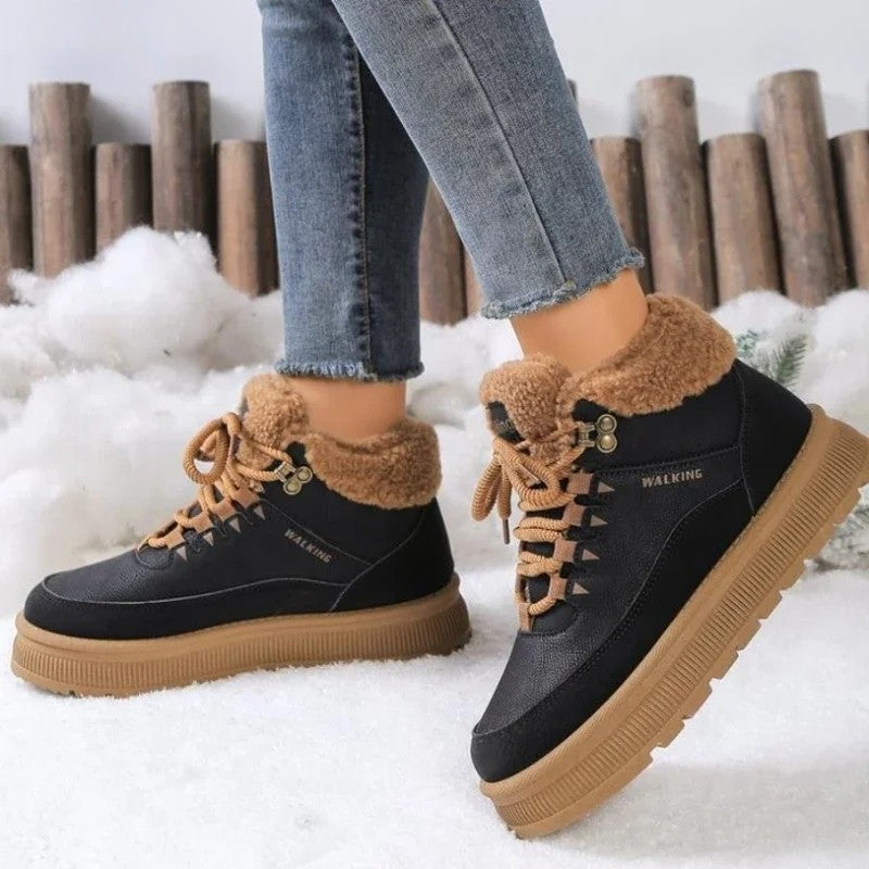 Anira Fleece Lined Winter Ankle Boots
