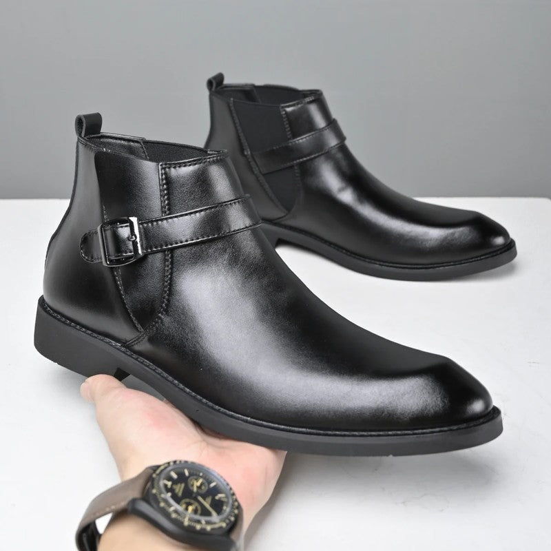 Arlisse Buckle Strap Ankle Boot