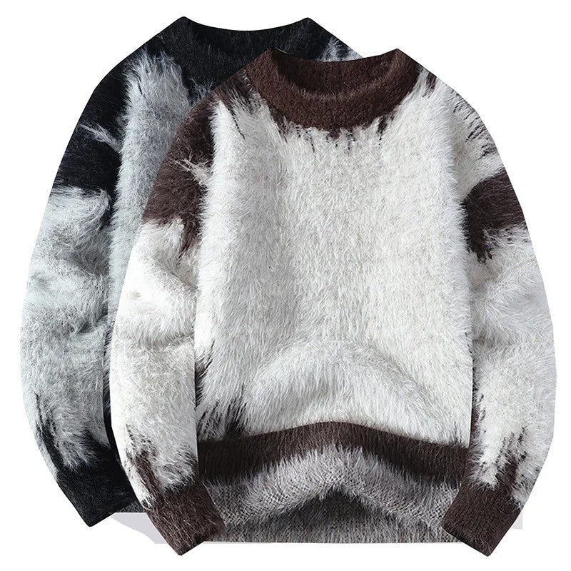 Avnor Fuzzy Relaxed Knit Sweater