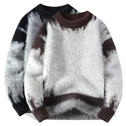 Avnor Fuzzy Relaxed Knit Sweater
