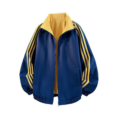 Avtal Relaxed Stripe Track Jacket