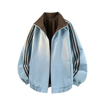 Avtal Relaxed Stripe Track Jacket