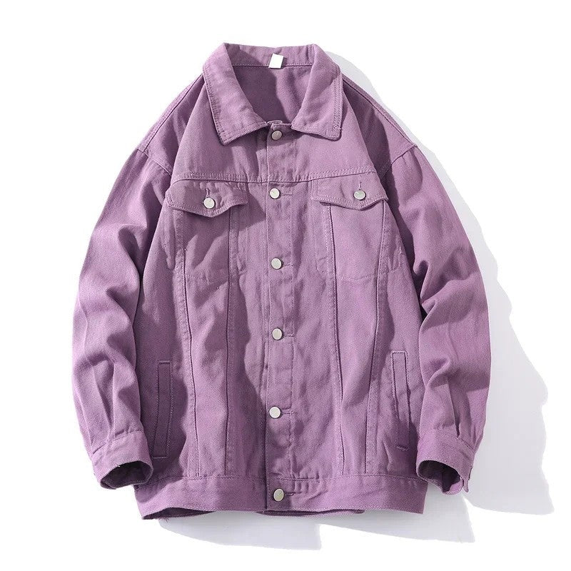 Benjamin Men's Relaxed Denim Trucker Jacket