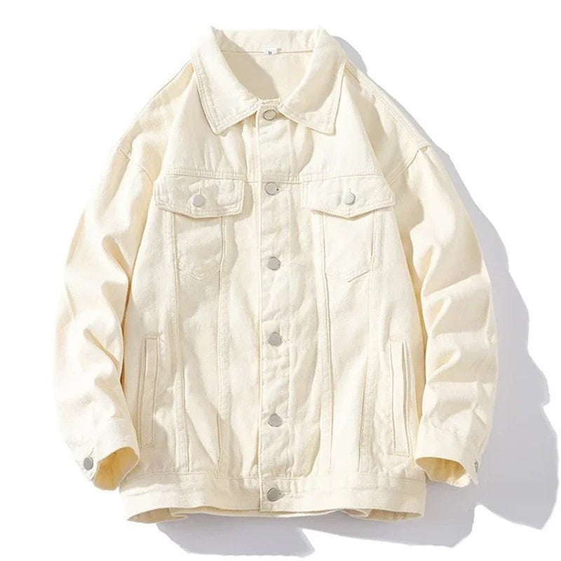 Benjamin Men's Relaxed Denim Trucker Jacket