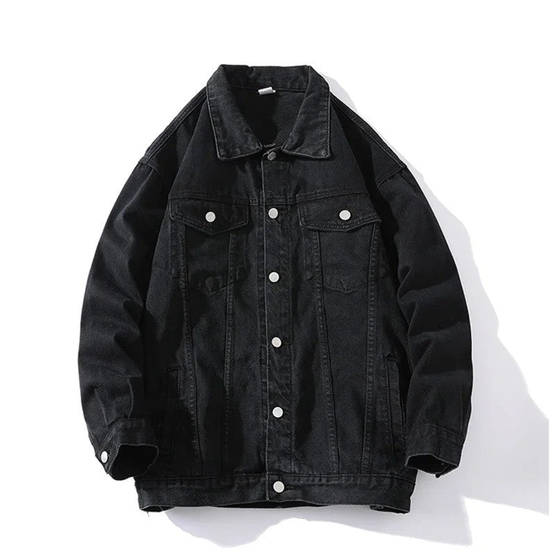 Benjamin Men's Relaxed Denim Trucker Jacket
