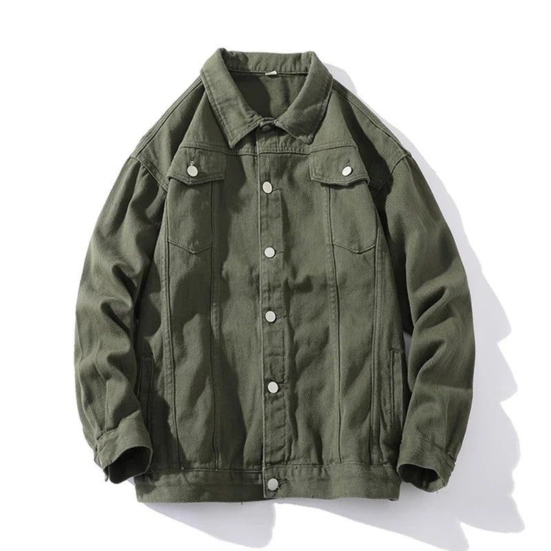 Benjamin Men's Relaxed Denim Trucker Jacket