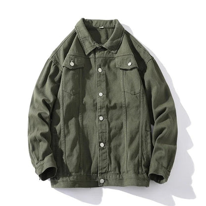 Benjamin Men's Relaxed Denim Trucker Jacket