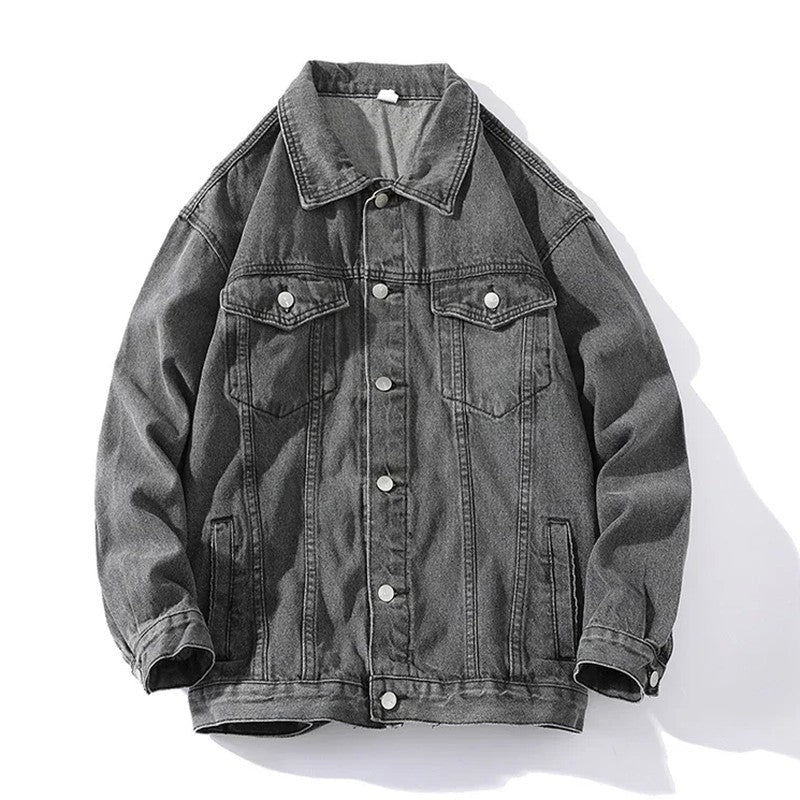 Benjamin Men's Relaxed Denim Trucker Jacket