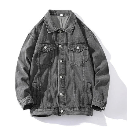 Benjamin Men's Relaxed Denim Trucker Jacket