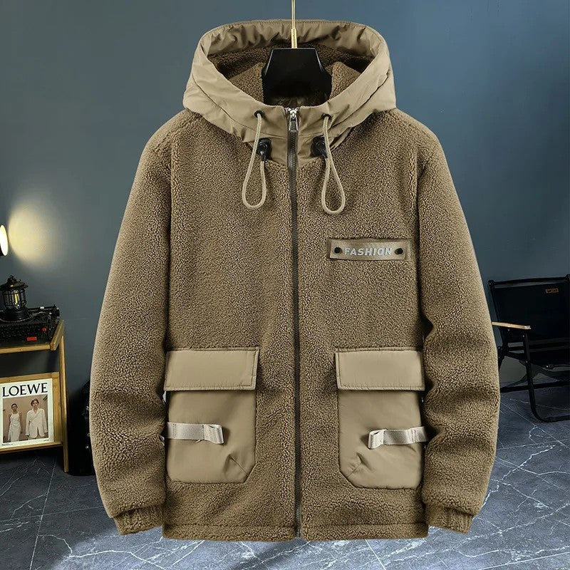 Berlon Fleece Utility Hooded Jacket