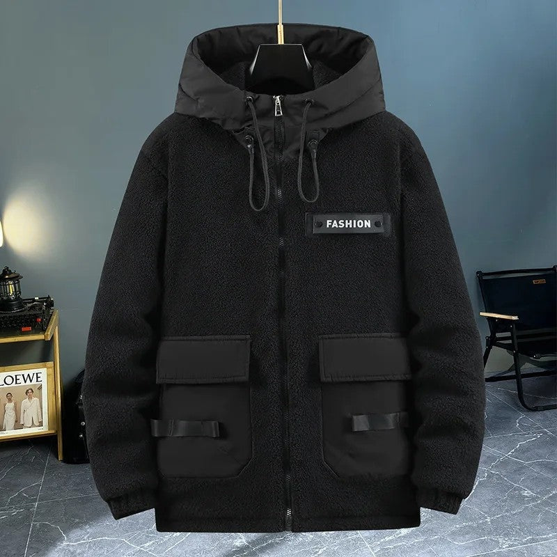 Berlon Fleece Utility Hooded Jacket