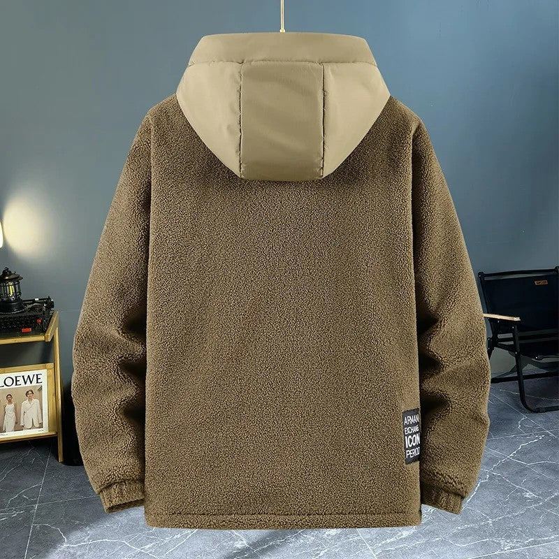 Berlon Fleece Utility Hooded Jacket