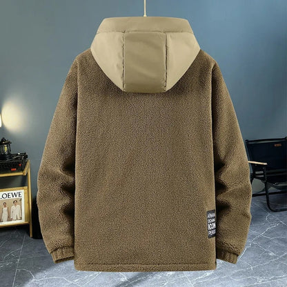 Berlon Fleece Utility Hooded Jacket