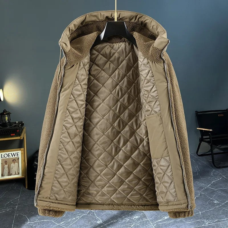 Berlon Fleece Utility Hooded Jacket