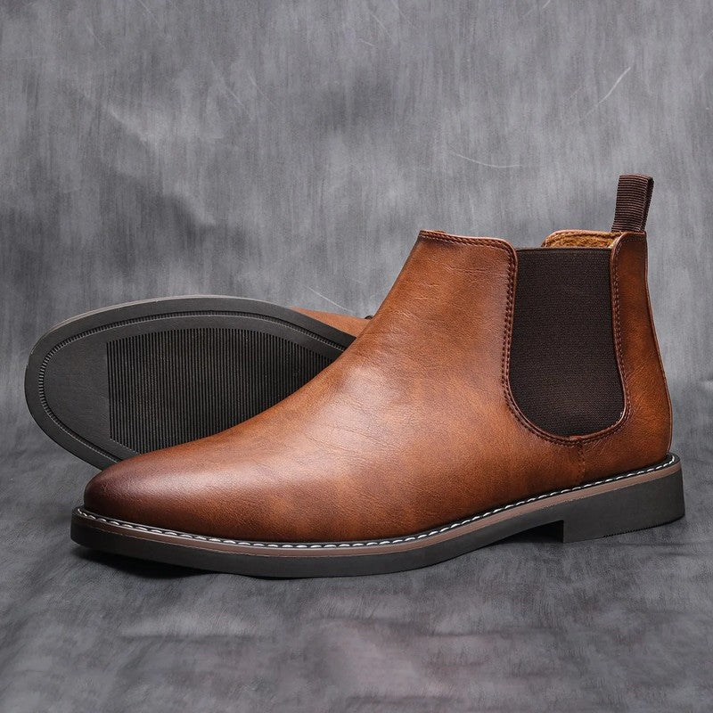 Breslin Refined Elastic Chelsea Boots