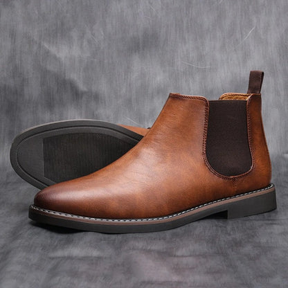 Breslin Refined Elastic Chelsea Boots