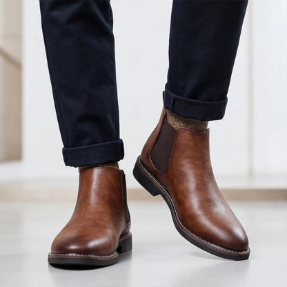 Breslin Refined Elastic Chelsea Boots