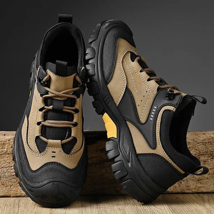 Calvin Men's Rugged Low-Top Hiking Shoes