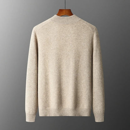 Cervano Ribbed Zip Knit Sweater
