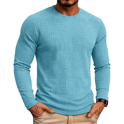 Daniel Men's Textured Crewneck Knit Sweater