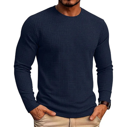 Daniel Men's Textured Crewneck Knit Sweater