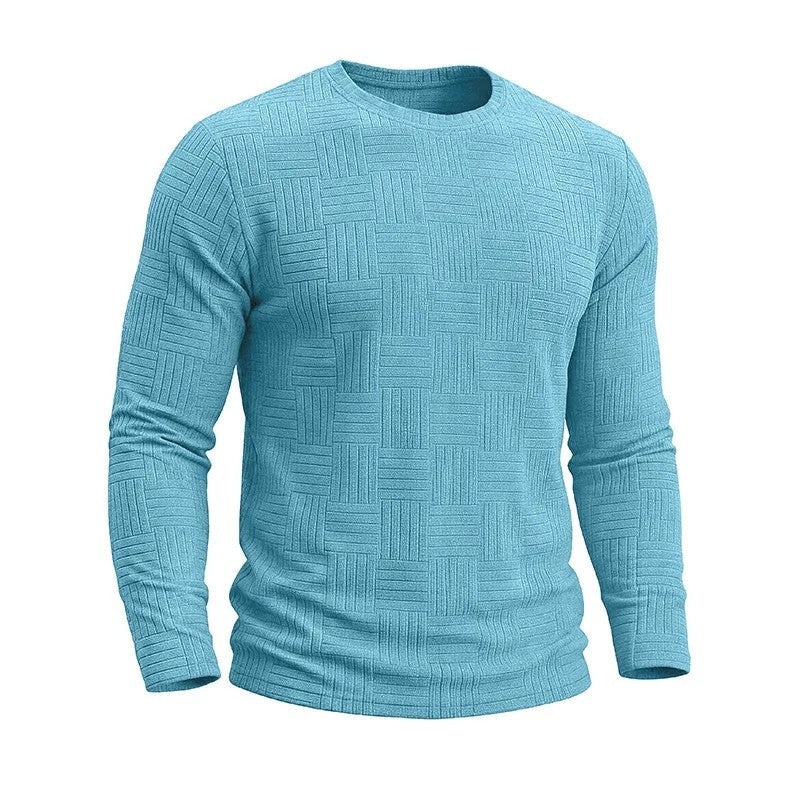 Daniel Men's Textured Crewneck Knit Sweater