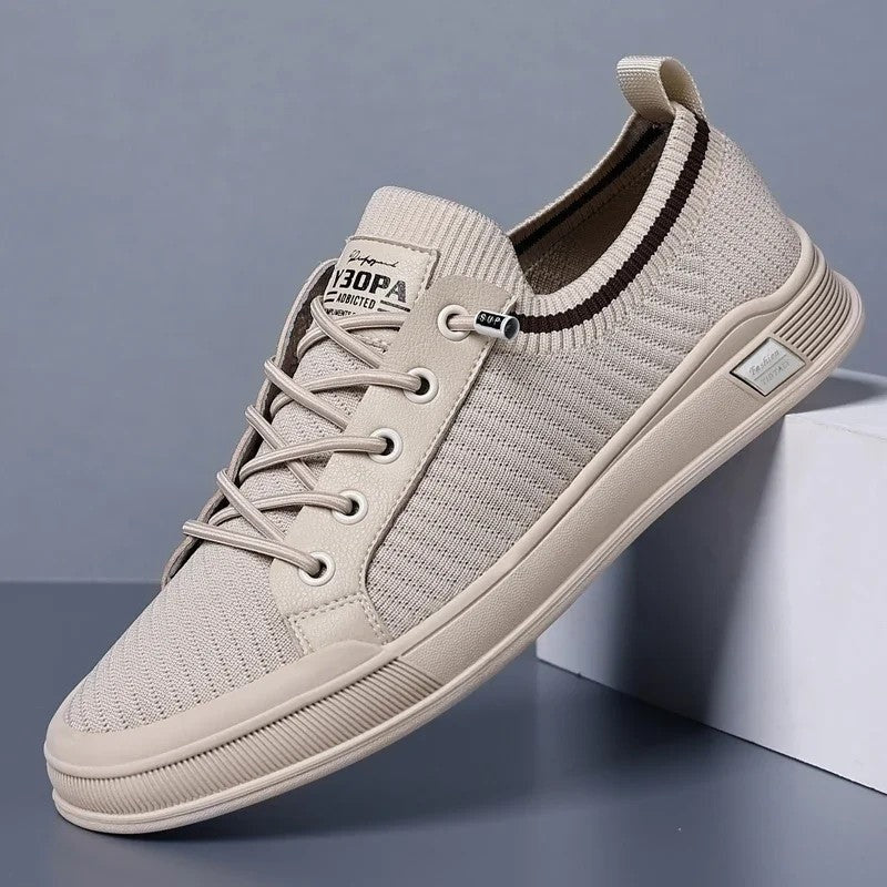 Dario Knit Low-Top Casual Sneakers