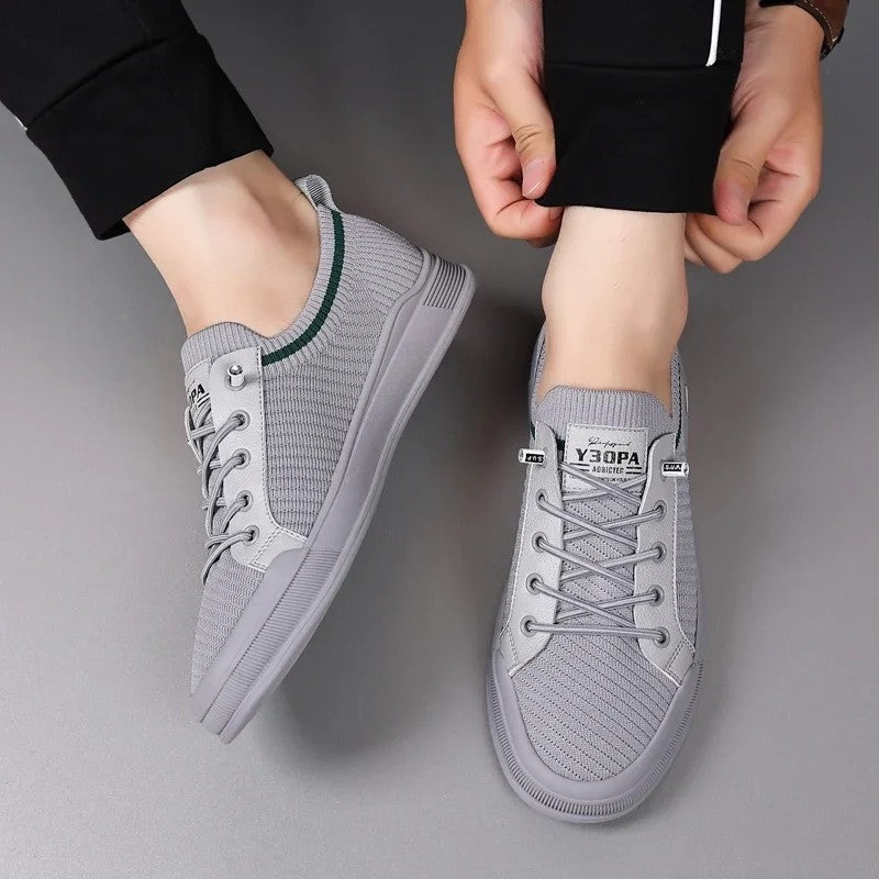 Dario Knit Low-Top Casual Sneakers