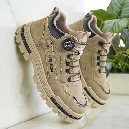 Darren Men's Rugged Lace-Up Casual Sneakers